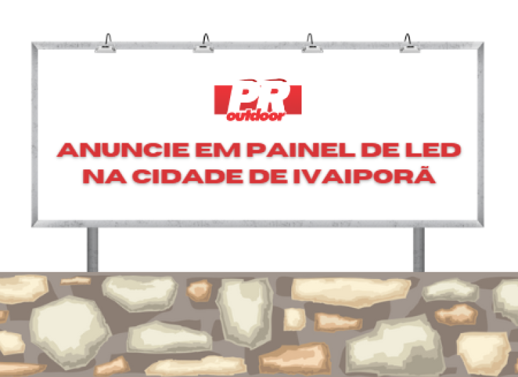 Ivaipor&atilde; Iluminada: Destaque-se com Eleg&acirc;ncia nos Pain&eacute;is LED da Cidade