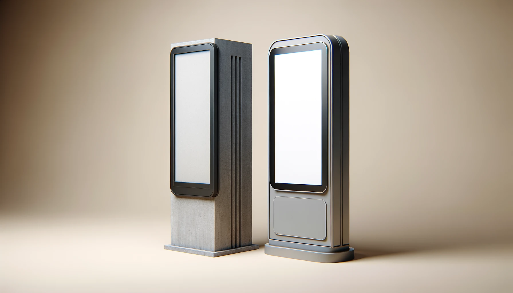 Totem Est&aacute;tico vs. Totem Digital: Qual Escolher para Sua Campanha?