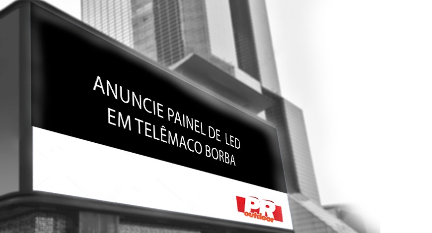 ANUNCIE PAINEL DE LED EM TEL&Ecirc;MACO BORBA