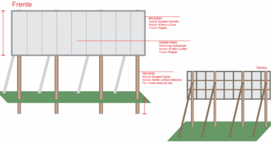 CONSTRU&Ccedil;&Atilde;O DE OUTDOOR EM REALEZA