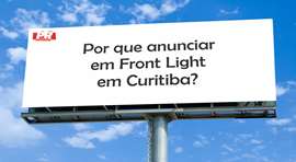 Ponto nº Por que anunciar em Front Light em Curitiba?