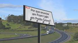 Ponto nº Por que anunciar em Front Light em Ponta Grossa?
